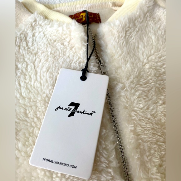 7 FOR ALL MANKIND Zip up sweater - Picture 3 of 5